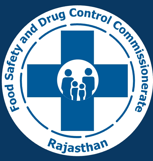 Official emblem of the Food Safety and Drug Control Commissionerate, Rajasthan